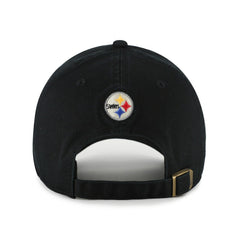 Pittsburgh Steelers '47 Women's Zoey Clean Up Adjustable Hat Black | 47 brand
