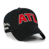 Atlanta Falcons '47 Women's Zoey Clean Up Adjustable Hat Black | 47 brand