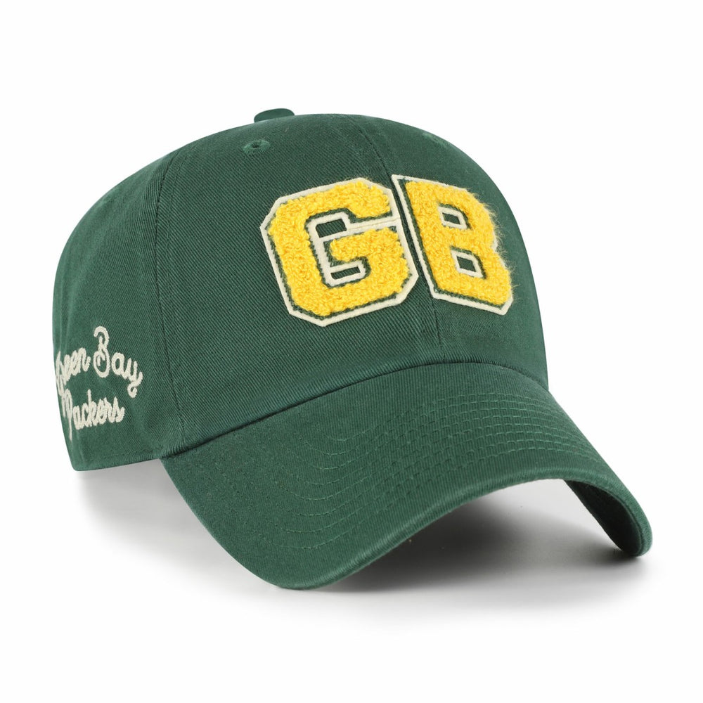 Green Bay Packers '47 Women's Zoey Clean Up Adjustable Hat Green | 47 brand