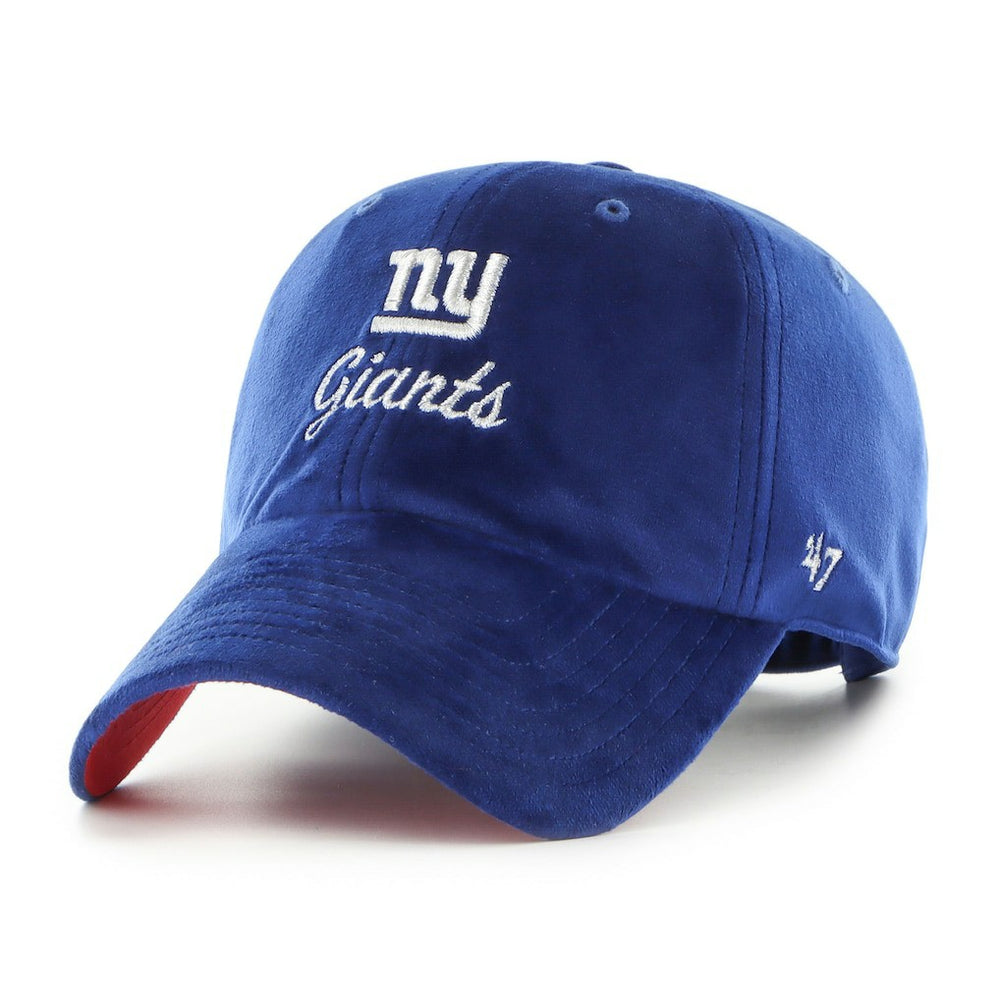 New York Giants '47 Women's Spirited Clean Up Adjustable Hat Blue | 47 brand