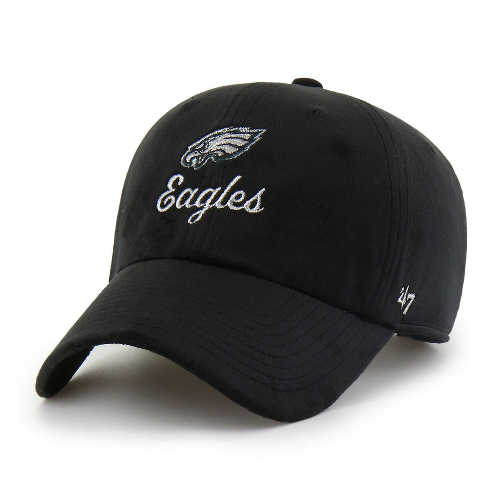 Philadelphia Eagles '47 Women's Spirited Clean Up Adjustable Hat Black | 47 brand