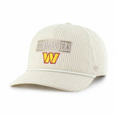 Washington Commanders '47 Women's Mellow Corduroy Hitch Adjustable Hat Natural | 47 brand