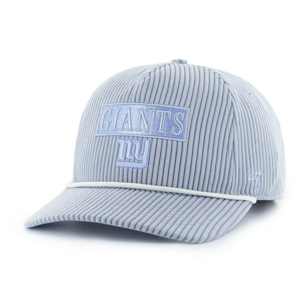 New York Giants '47 Women's Mellow Corduroy Hitch Adjustable Hat Light Blue | 47 brand