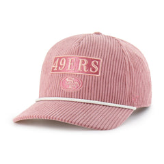 San Francisco 49ers '47 Women's Mellow Corduroy Hitch Adjustable Hat Scarlet | 47 brand