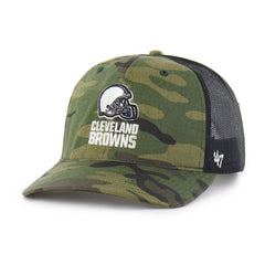 Cleveland Browns '47 Trucker Adjustable Hat Camo | 47 brand