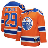 Leon Draisaitl Edmonton Oilers Mitchell & Ness Power Play Jersey - Orange - NHL
