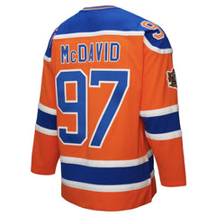 Connor McDavid Edmonton Oilers Mitchell & Ness Power Play Jersey - Orange - NHL