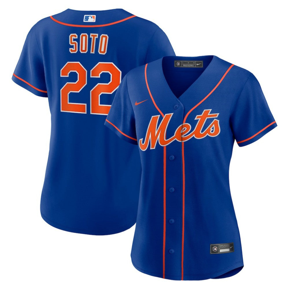 Juan Soto New York Mets Nike Women's Alternate Replica Baseball Jersey - MLB