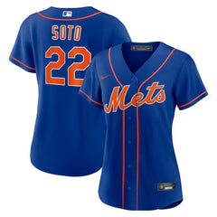 Juan Soto New York Mets Nike Women's Alternate Replica Baseball Jersey - MLB