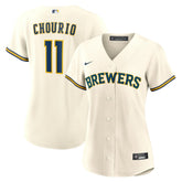 Jackson Chourio Milwaukee Brewers Nike Women's Home Replica Jersey - MLB