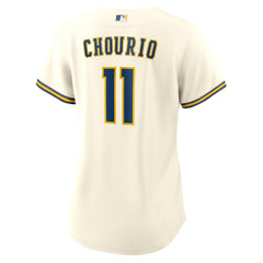 Jackson Chourio Milwaukee Brewers Nike Women's Home Replica Jersey - MLB
