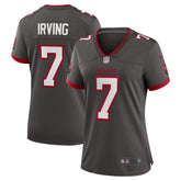 Bucky Irving Tampa Bay Buccaneers Women's Alternate Game Jersey Pewter | Nike for Sale