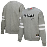 Philadelphia Flyers Mitchell & Ness Women's Logo Lightweight Pullover Sweatshirt - Heather Gray - NHL