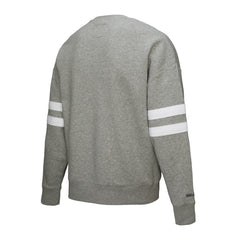 Boston Bruins Mitchell & Ness Women's Logo Lightweight Pullover Sweatshirt - Heather Gray - NHL