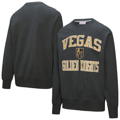 Vegas Golden Knights Mitchell & Ness Playoff Win Fleece Pullover Sweatshirt - Black - NHL