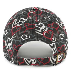Washington Commanders '47 Girls Preschool Mural Clean Up Adjustable Hat Black | 47 brand