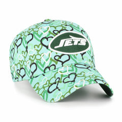 New York Jets '47 Girls Preschool Mural Clean Up Adjustable Hat Green | 47 brand