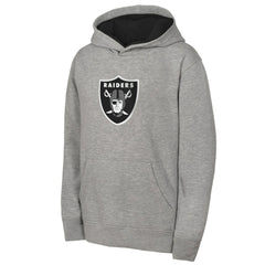 Las Vegas Raiders Outerstuff Youth Prime Hoodie Gray | NFL
