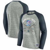 Minnesota Twins Darius Rucker Collection by Fanatics Raw Edge Raglan Long Sleeve Baseball T-Shirt - MLB