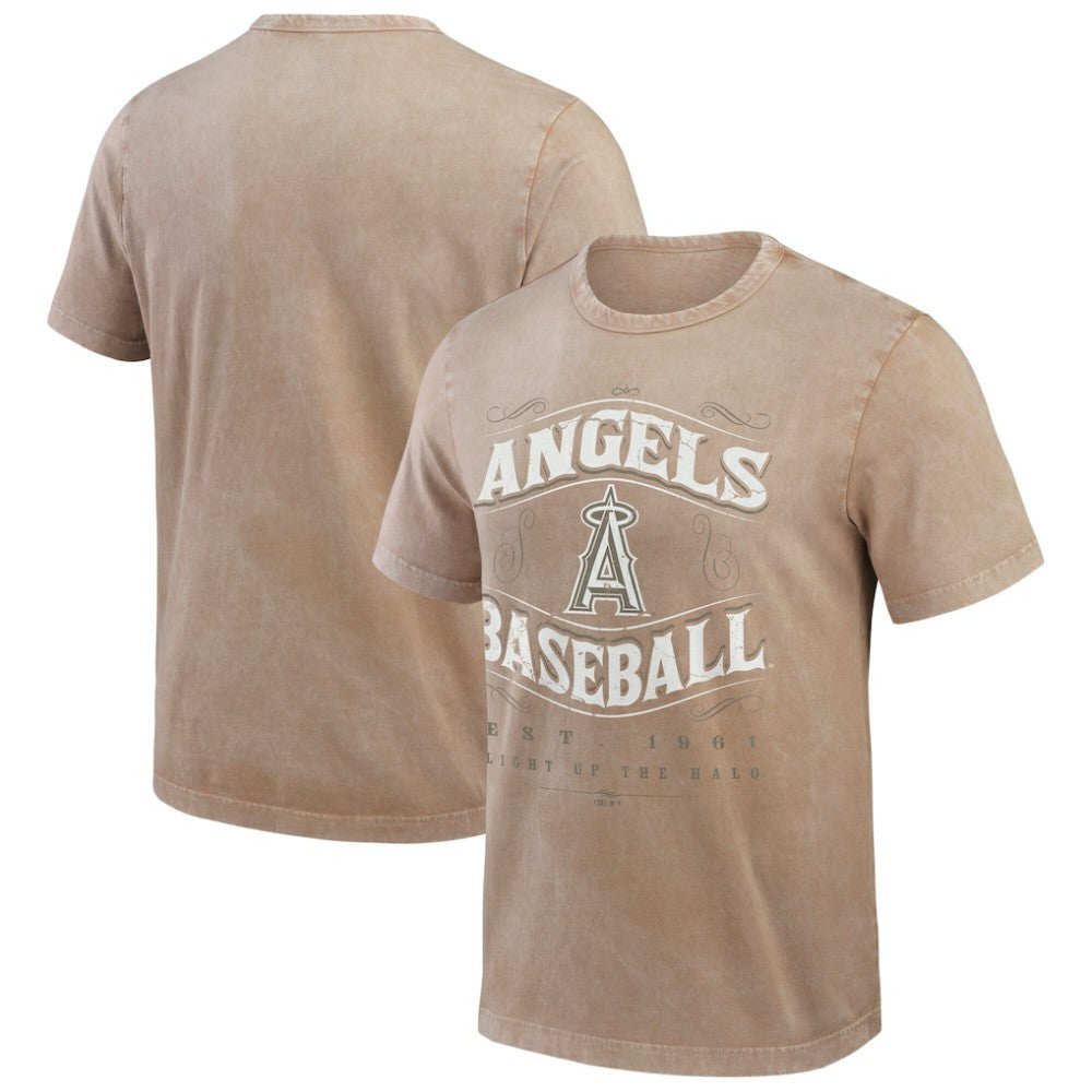 Los Angeles Angels Darius Rucker Collection by Fanatics Sunfaded T-Shirt - MLB