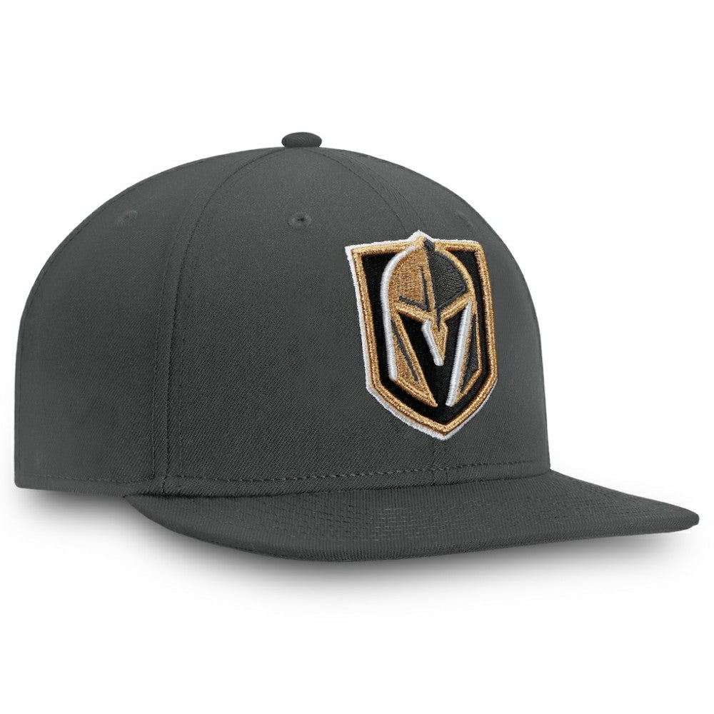 Vegas Golden Knights Fanatics Core Fitted Hat - Charcoal - NHL