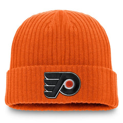 Philadelphia Flyers Fanatics Component Cuffed Knit Hat - Orange - NHL