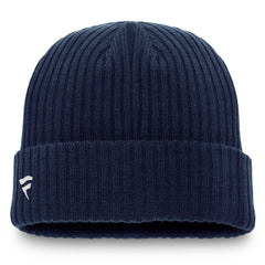 Winnipeg Jets Fanatics Component Cuffed Knit Hat - Navy - NHL
