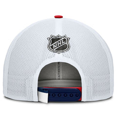 Washington Capitals Fanatics Authentic Pro Rink Adjustable Trucker Hat - Navy/White - NHL