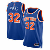 Karl-Anthony Towns New York Knicks Unisex Swingman Jersey Blue Icon Edition - NBA