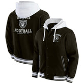 Las Vegas Raiders Darius Rucker Collection Full-Snap Hoodie Jacket Black | Fanatics
