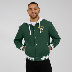Green Bay Packers Darius Rucker Collection Full-Snap Hoodie Jacket Green | Fanatics
