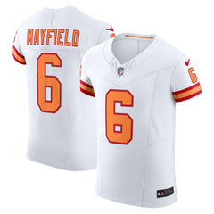 Baker Mayfield Tampa Bay Buccaneers The '76 Jersey Vapor F.U.S.E. Elite Jersey White | Nike for Sale
