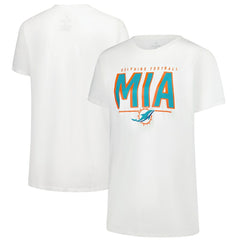 Miami Dolphins Women's Cheerleader T-Shirt White | Fanatics