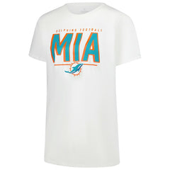 Miami Dolphins Women's Cheerleader T-Shirt White | Fanatics