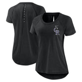Colorado Rockies Nike Women's Summer Breeze Raglan Fashion T-Shirt - MLB