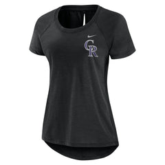 Colorado Rockies Nike Women's Summer Breeze Raglan Fashion T-Shirt - MLB