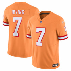 Bucky Irving Tampa Bay Buccaneers Alternate 2 Throwback Vapor F.U.S.E. Limited Jersey Orange | Nike for Sale