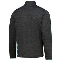 Seattle Kraken Fanatics Authentic Pro Lightweight Quarter-Zip Pullover - Heather Charcoal - NHL