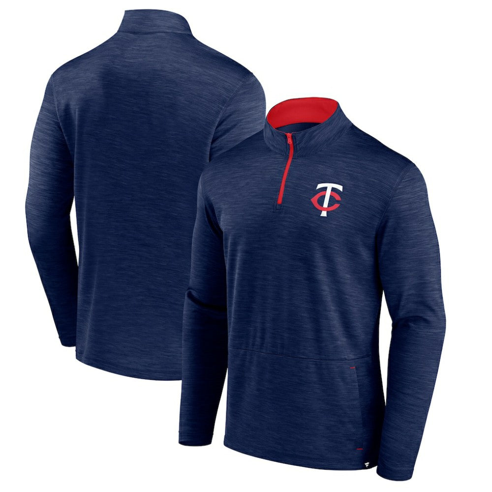 Minnesota Twins Fanatics Fundamentals Quarter-Zip Pullover - MLB