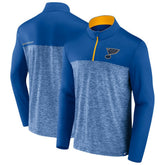 St. Louis Blues Fanatics Iconic Defender Quarter-Zip Jacket - Blue - NHL
