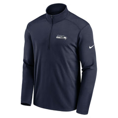 Seattle Seahawks Pacer Half-Zip Pullover College Navy | Nike for Sale