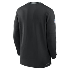 Las Vegas Raiders Coach Half-Zip Sweatshirt Black | Nike for Sale