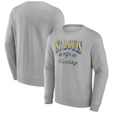 Fanatics St. Louis Blues Gray Nimbus Fleece Pullover Sweatshirt - NHL