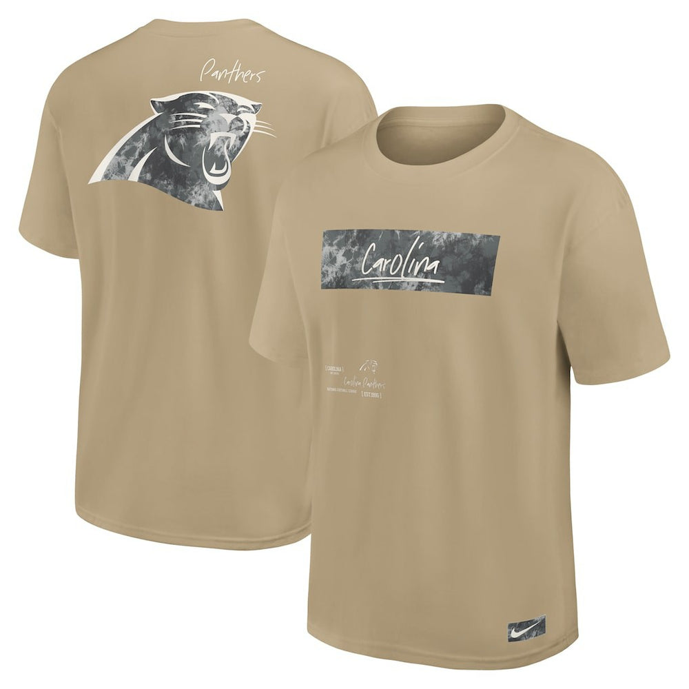 Carolina Panthers Statement Max90 T-Shirt Tan | Nike for Sale