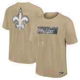 New Orleans Saints Statement Max90 T-Shirt Tan | Nike for Sale