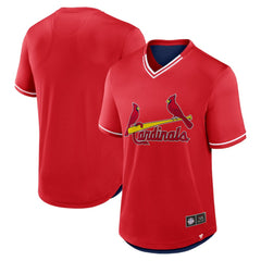 St. Louis Cardinals Fanatics Fantastic Finish V-Neck Fashion T-Shirt - MLB