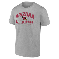 Arizona Cardinals Screen Blocking T-Shirt Heather Gray | Fanatics