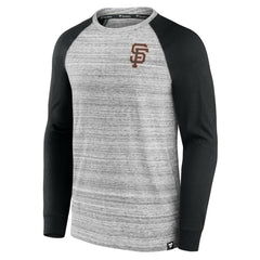 San Francisco Giants Fanatics Iconic Streaky Raglan Long Sleeve T-Shirt - MLB