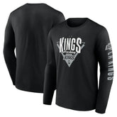 Los Angeles Kings Fanatics Headline Long Sleeve T-Shirt - Black - NHL