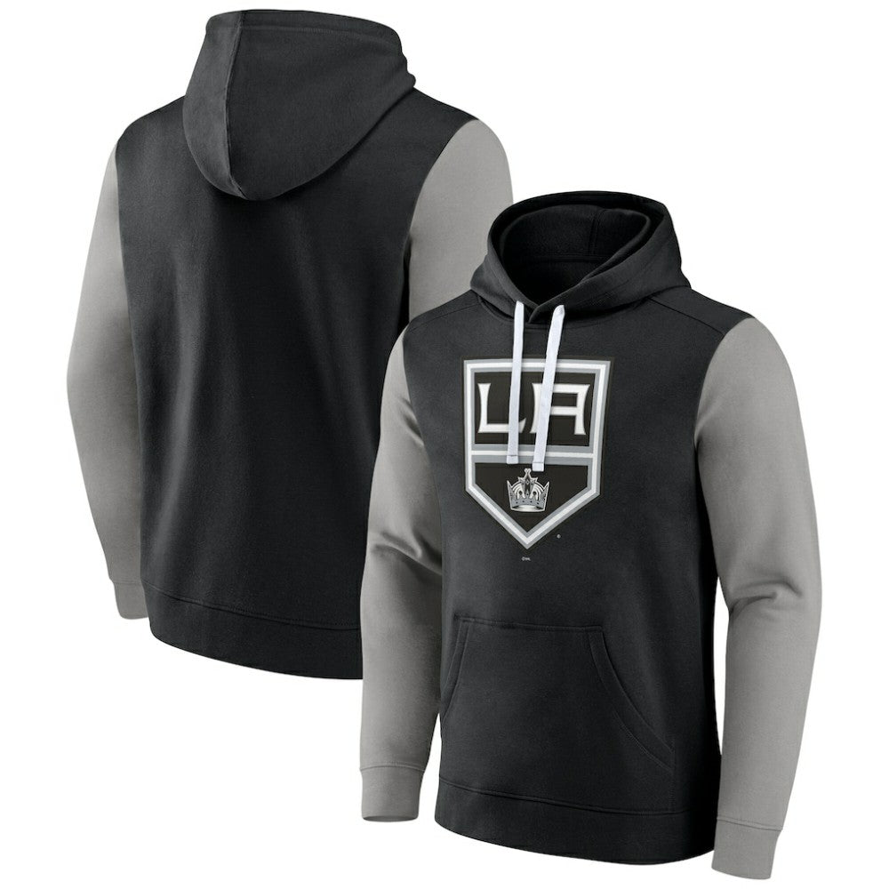 Los Angeles Kings Fanatics Team Pullover Hoodie - Black - NHL